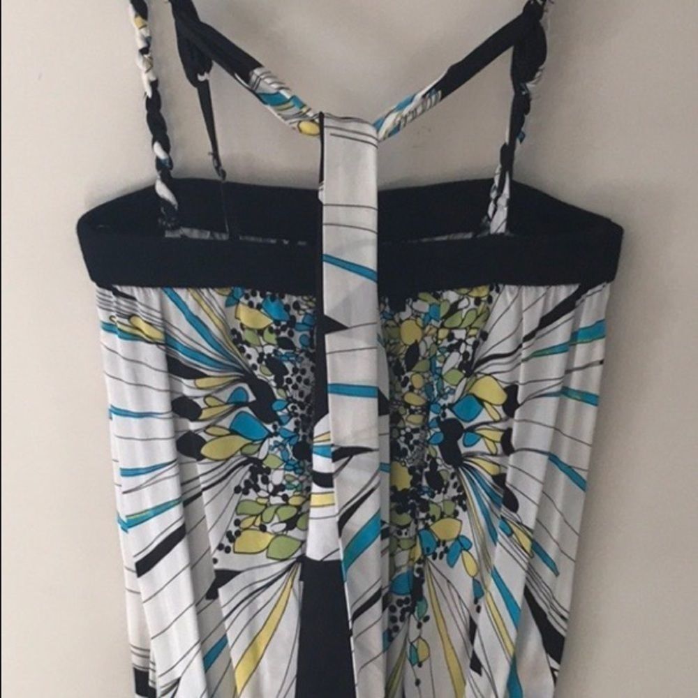 BEBE Silk/Spandex Printed Party Dress - Picture 10 of 11
